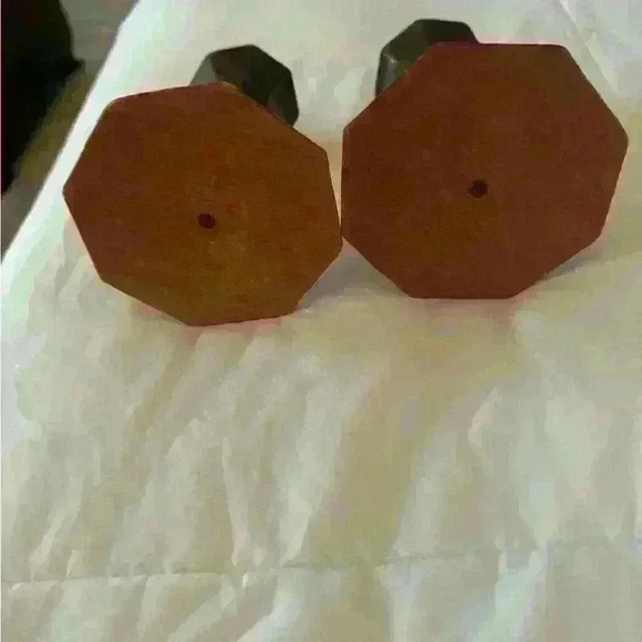 Set of 2 candle stick holders made from wood - Picture 6 of 8